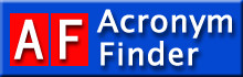 Click here for Acronym Finder main page